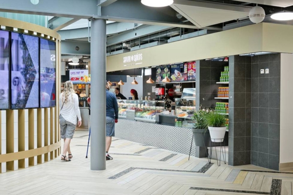 Carrelage pour les restaurants de Genève aéroport