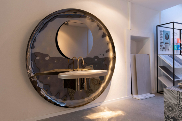 Miroir lavabo haut de gamme à notre lieux d'exposition