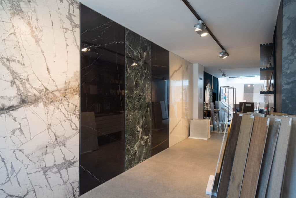 Un showroom
carrelage à Pully
