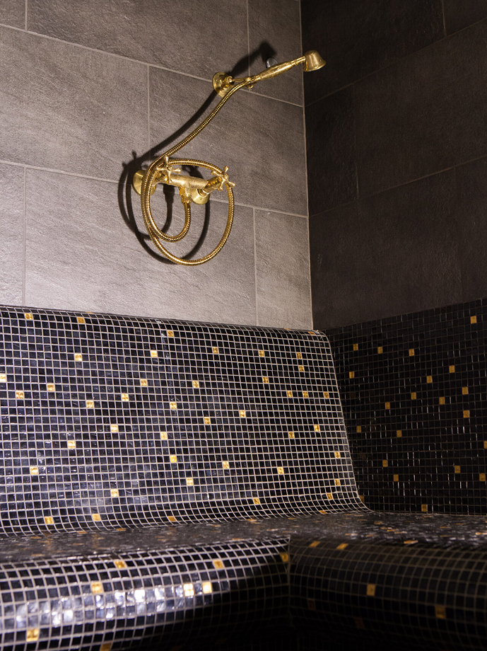 Hammam privé en mosaïque