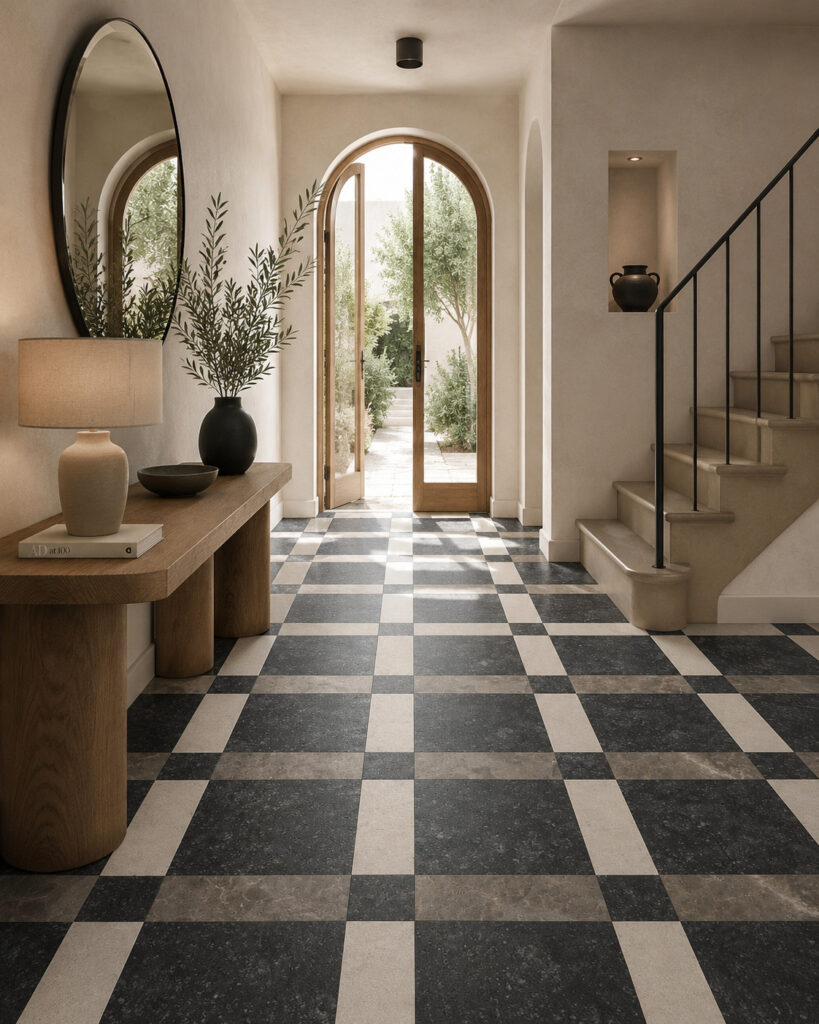 MOSAICO OMBRA DI LUCE - BLU BELGE
