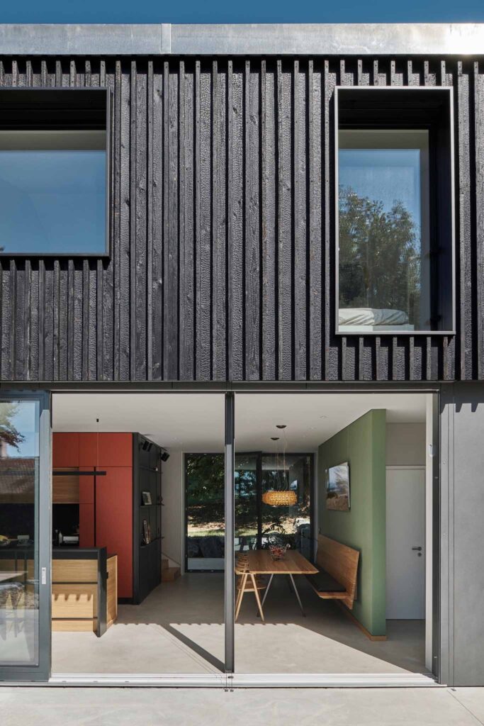 Maison d’architecte à Pully – Espace de vie et Salle de bain à Pully, vue 5