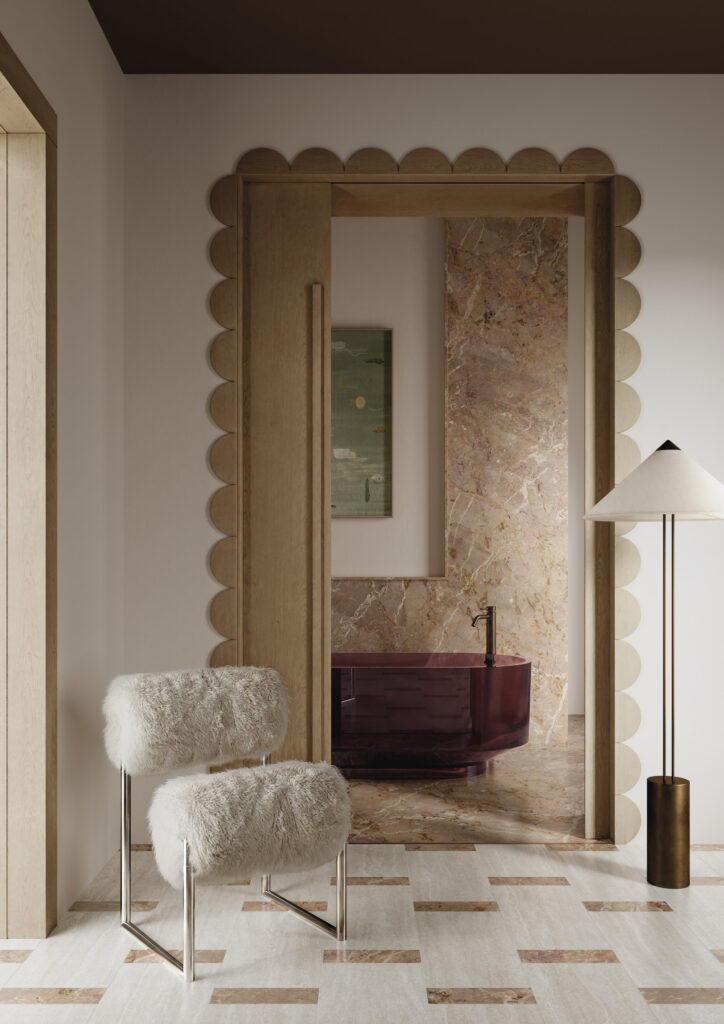 Marmi Maximum Breccia Rosa — ambiance