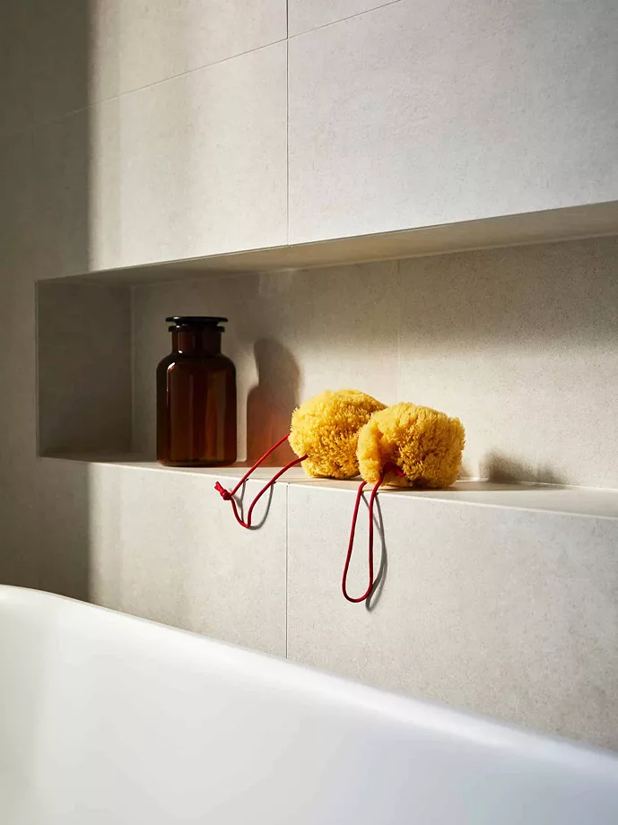 Une salle de bain d’inspiration japonaise à Vevey