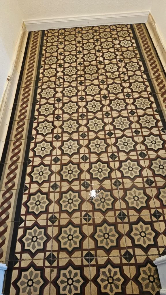 Restauration de carreaux en ciment